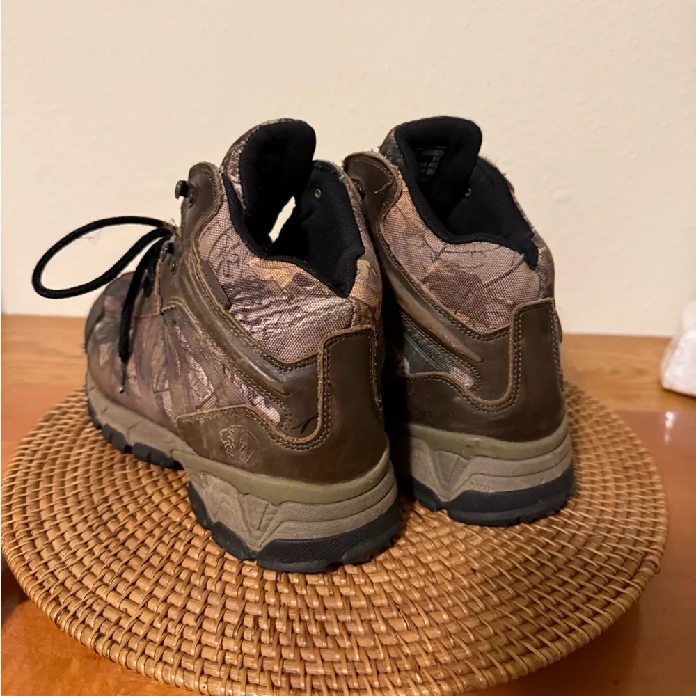 Wolverine‎ Brown and Black Camouflage Work Boots